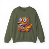 Maniac Mallard Crewneck Sweatshirt – Crazy Cartoon Duck